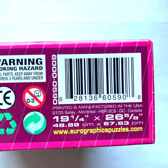 Eurographics 1000 Piece Jigsaw Puzzle: Ice Cream Flavors - Pre-Owned - Picture 6 of 8